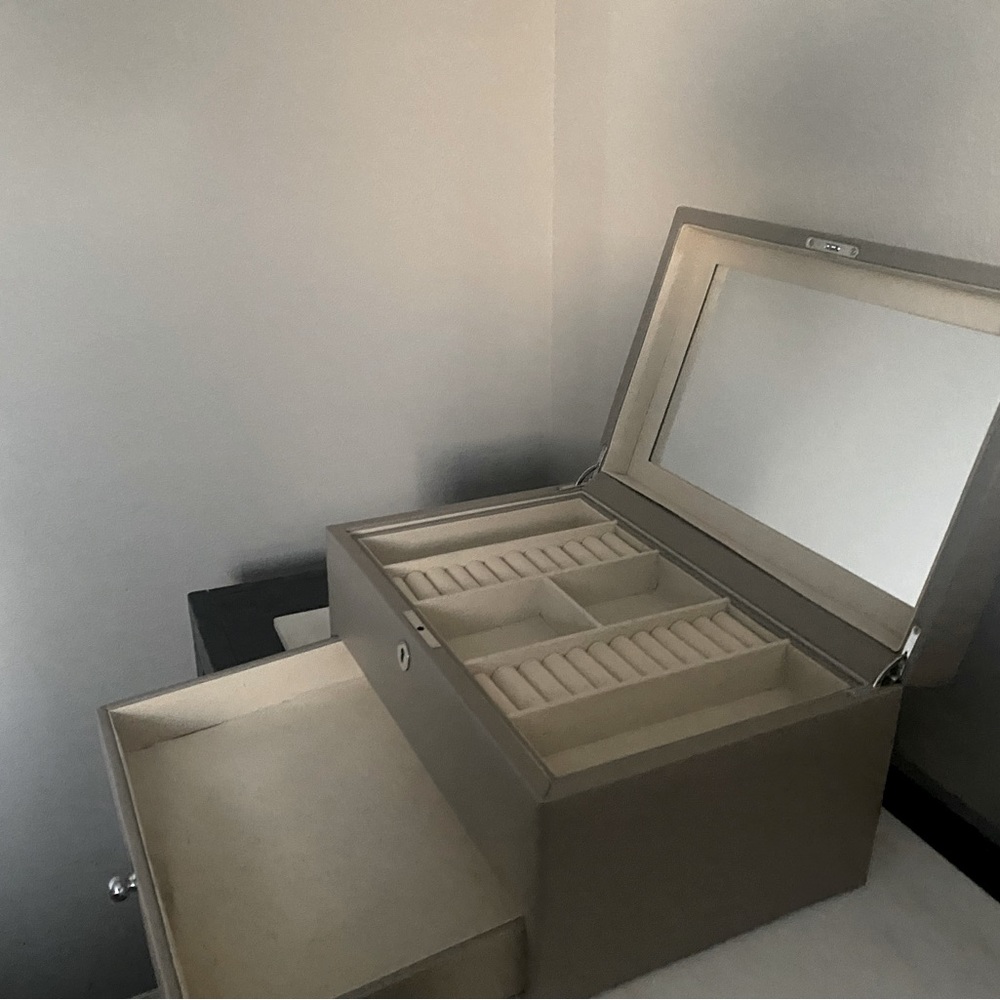 LUXURY LEATHER JEWELRY BOX